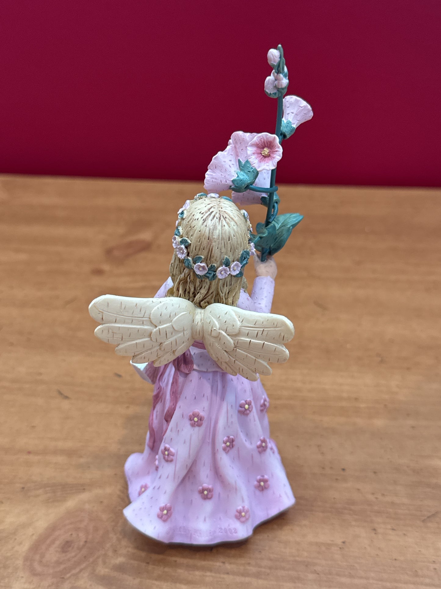 Demdaco Wildflower Angels "Hollyhocks For The Scholarly" 2002 New in Box