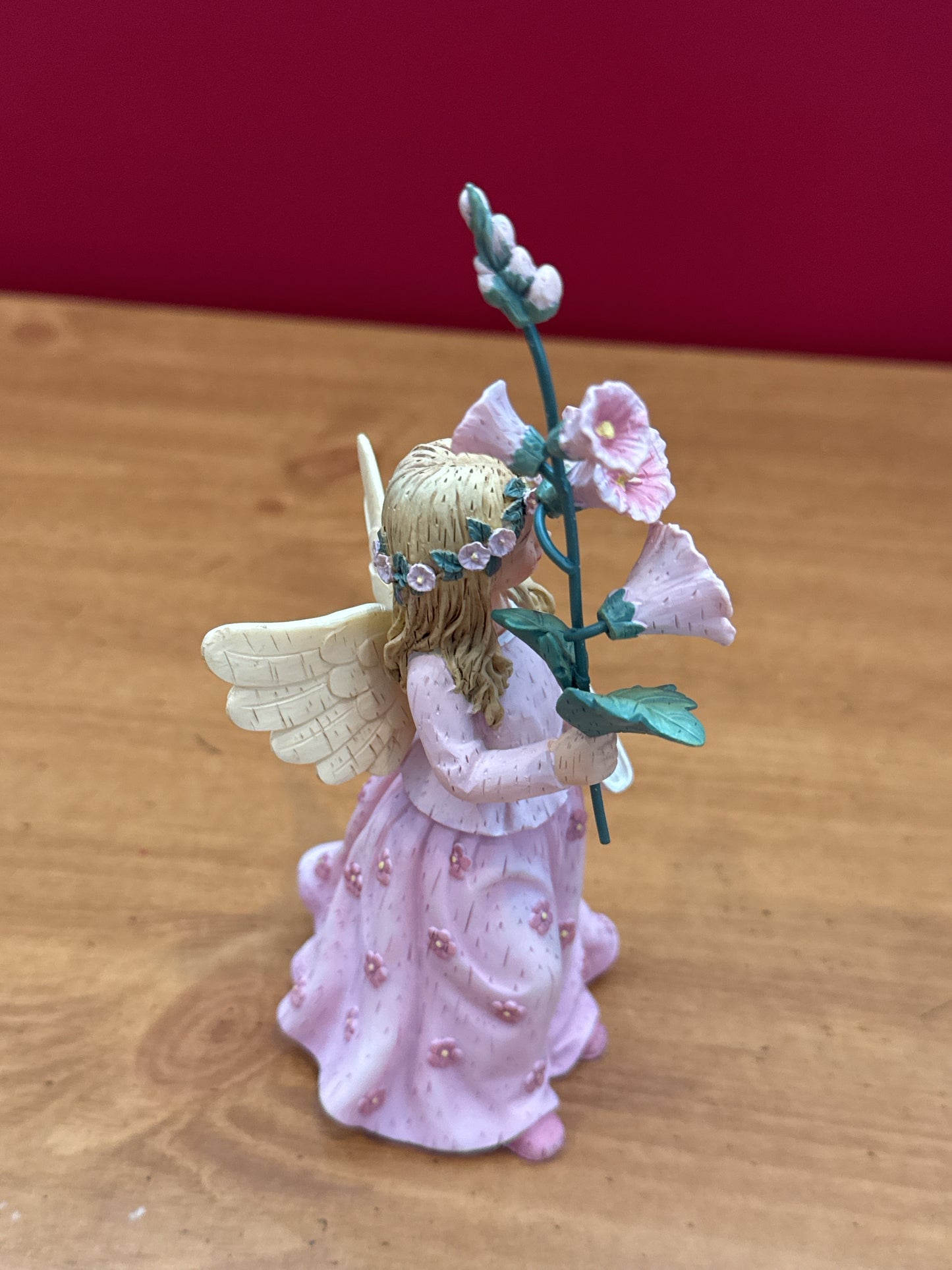 Demdaco Wildflower Angels "Hollyhocks For The Scholarly" 2002 New in Box