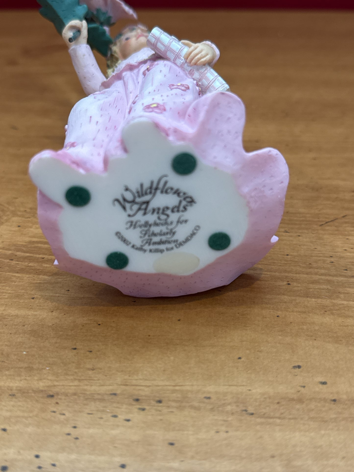 Demdaco Wildflower Angels "Hollyhocks For The Scholarly" 2002 New in Box