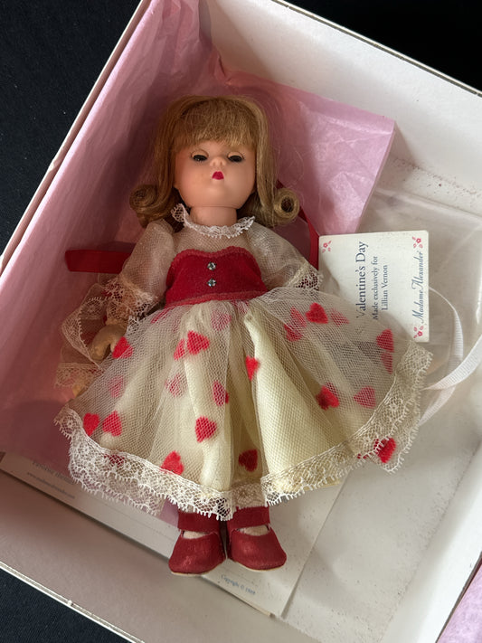 Madame Alexander 8" St. Valentine's Day Doll 26140 New in Box