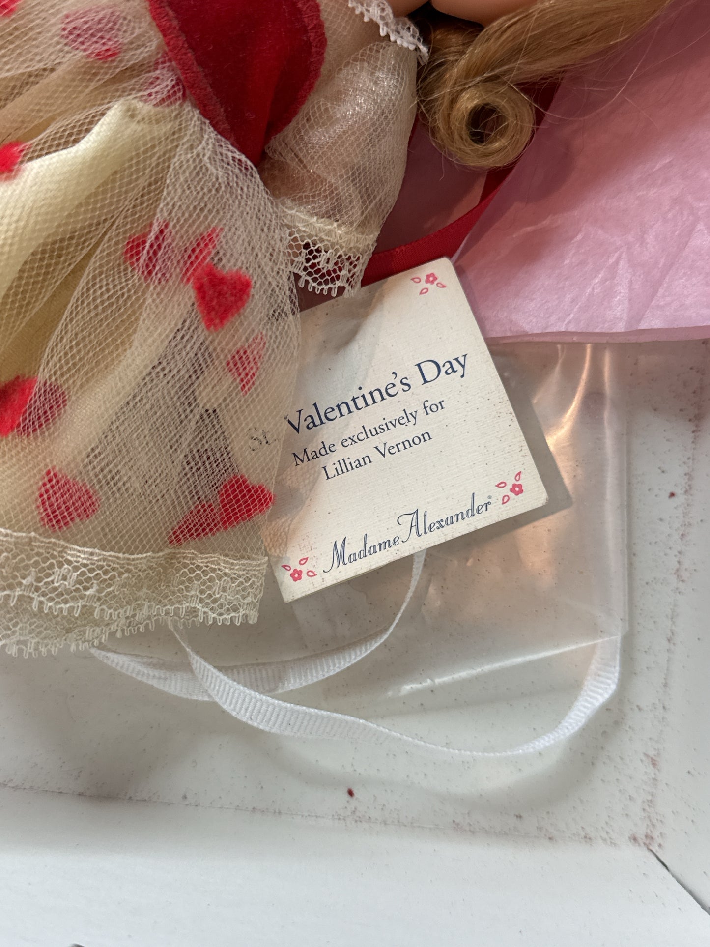Madame Alexander 8" St. Valentine's Day Doll 26140 New in Box