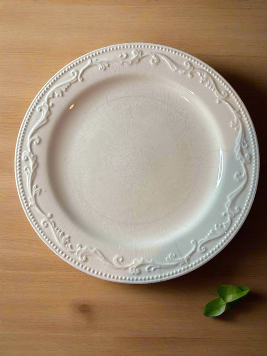 MSA8 Dinner Plate by Mesa International 12" Wide Some Crazing