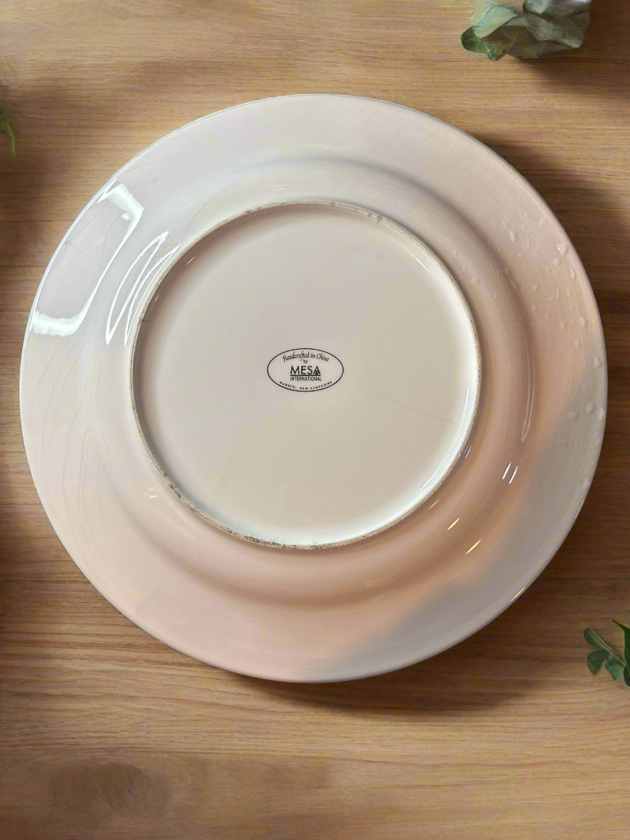 MSA8 Dinner Plate by Mesa International 12" Wide Some Crazing
