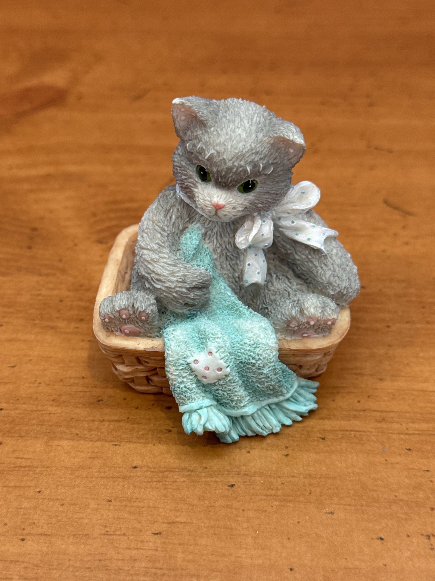 Calico Kittens Figurine 1994 Solitude "Always Thinking of You" New in Box