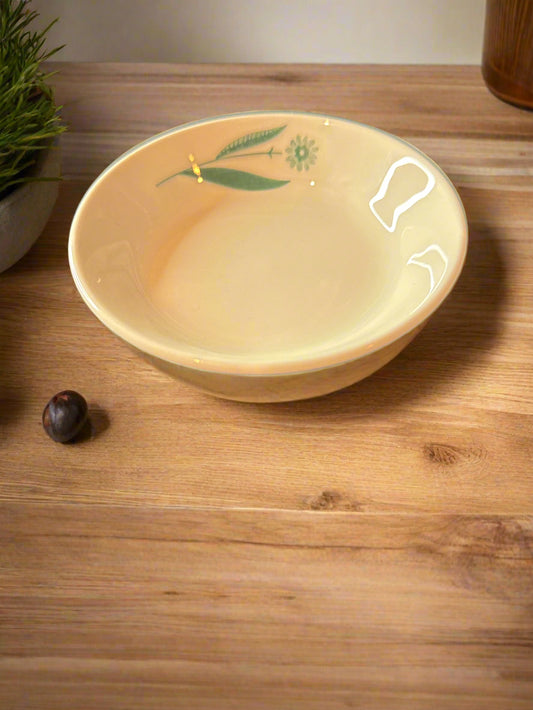 Homer Laughlin Green Field Condiment Bowl/Sauce Bowl/Berry Dessert Bowl - 11 in Stock