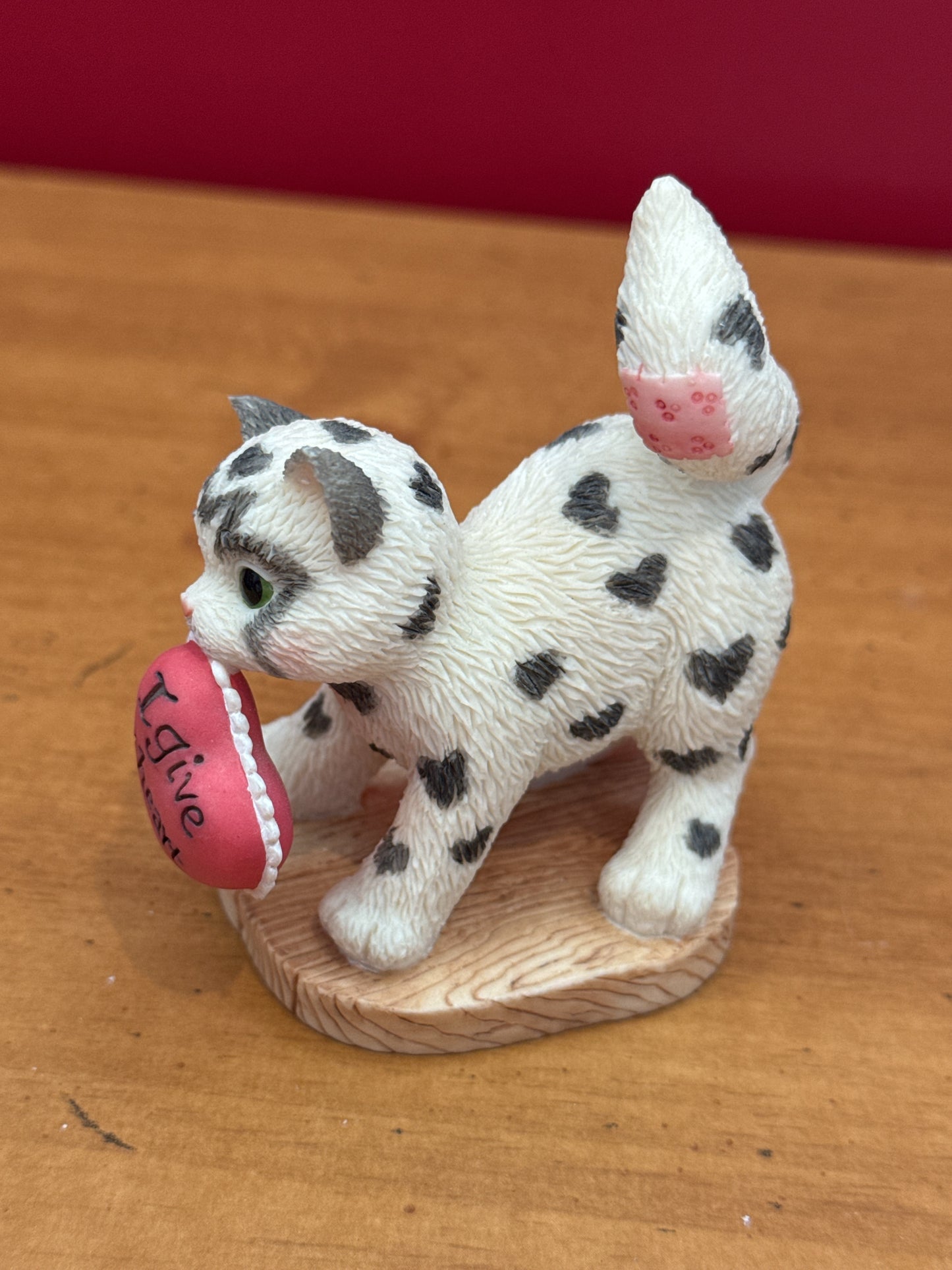 Calico Kittens Figurine Enesco I Give My Heart to Mew New in Box