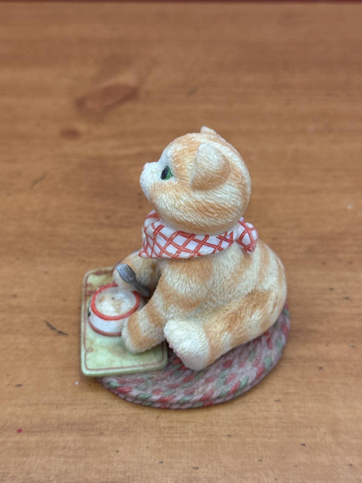Calico Kittens Figurine Enesco Meow When You're Hungry New in Box