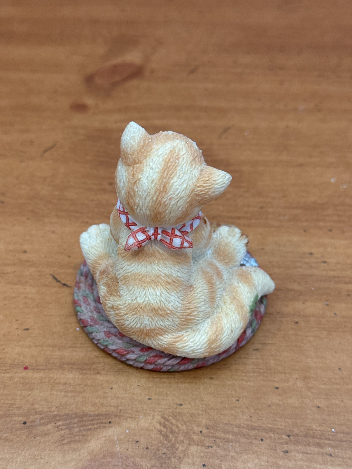 Calico Kittens Figurine Enesco Meow When You're Hungry New in Box