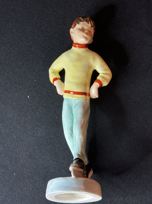 Royal Worcester Days of the Week Tuesday Boy Excellent Condition 8.5" Tall #3534