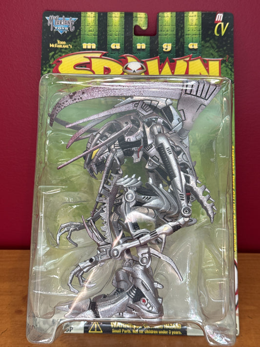 1998 McFarlane Toys Manga Spawn Series 10 Cyber Violator Ultra Action Figure New in Package