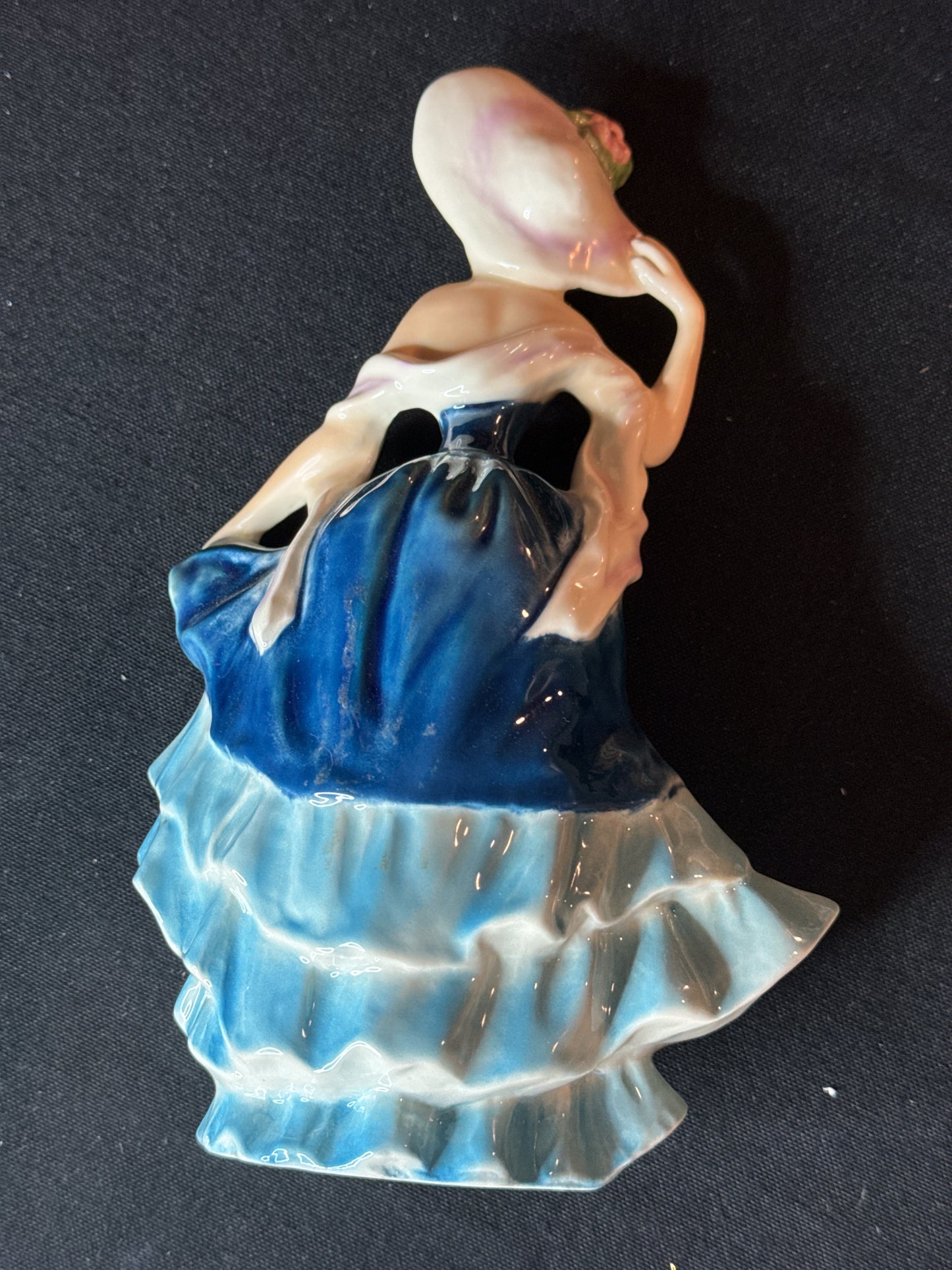Goebel Lady in Blue Porcelain Figurine FF273 8.25" Tall Excellent condition, no chips or cracks.