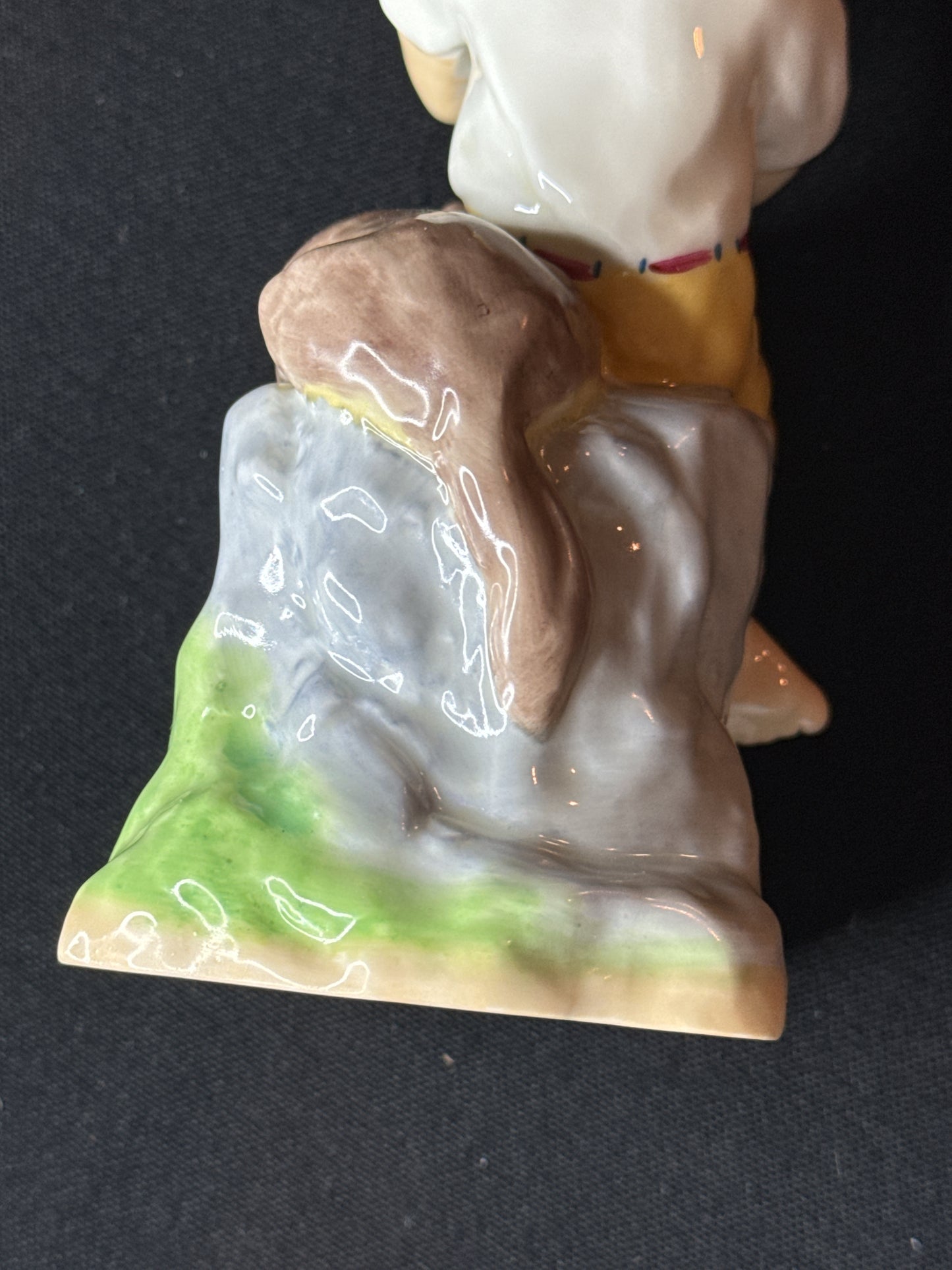 Royal Worcester Months of the Year June Boy with Dog 7" Tall Excellent condition.