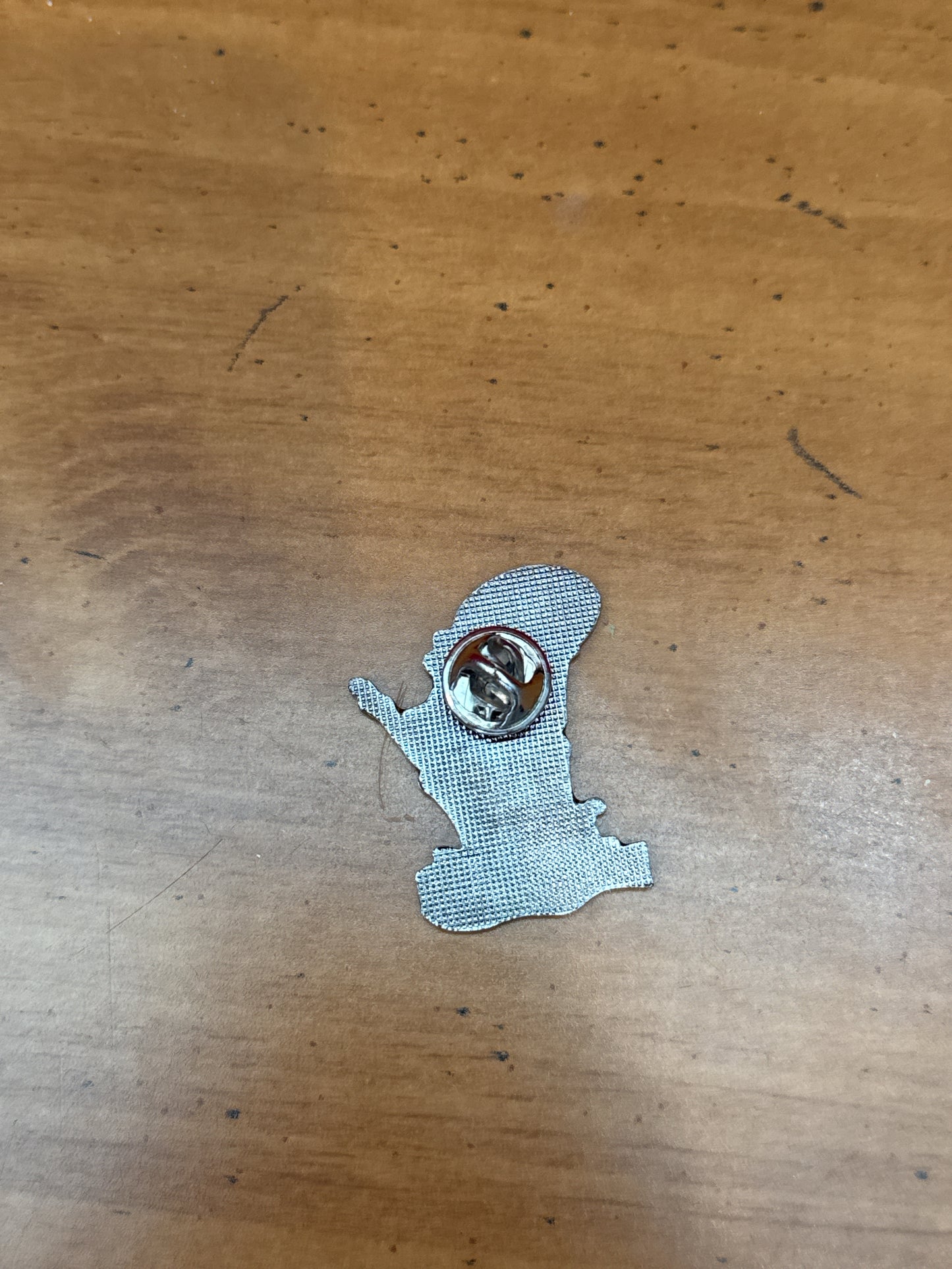 Metal Enamel Pin Foul Ball District 10 VA Small