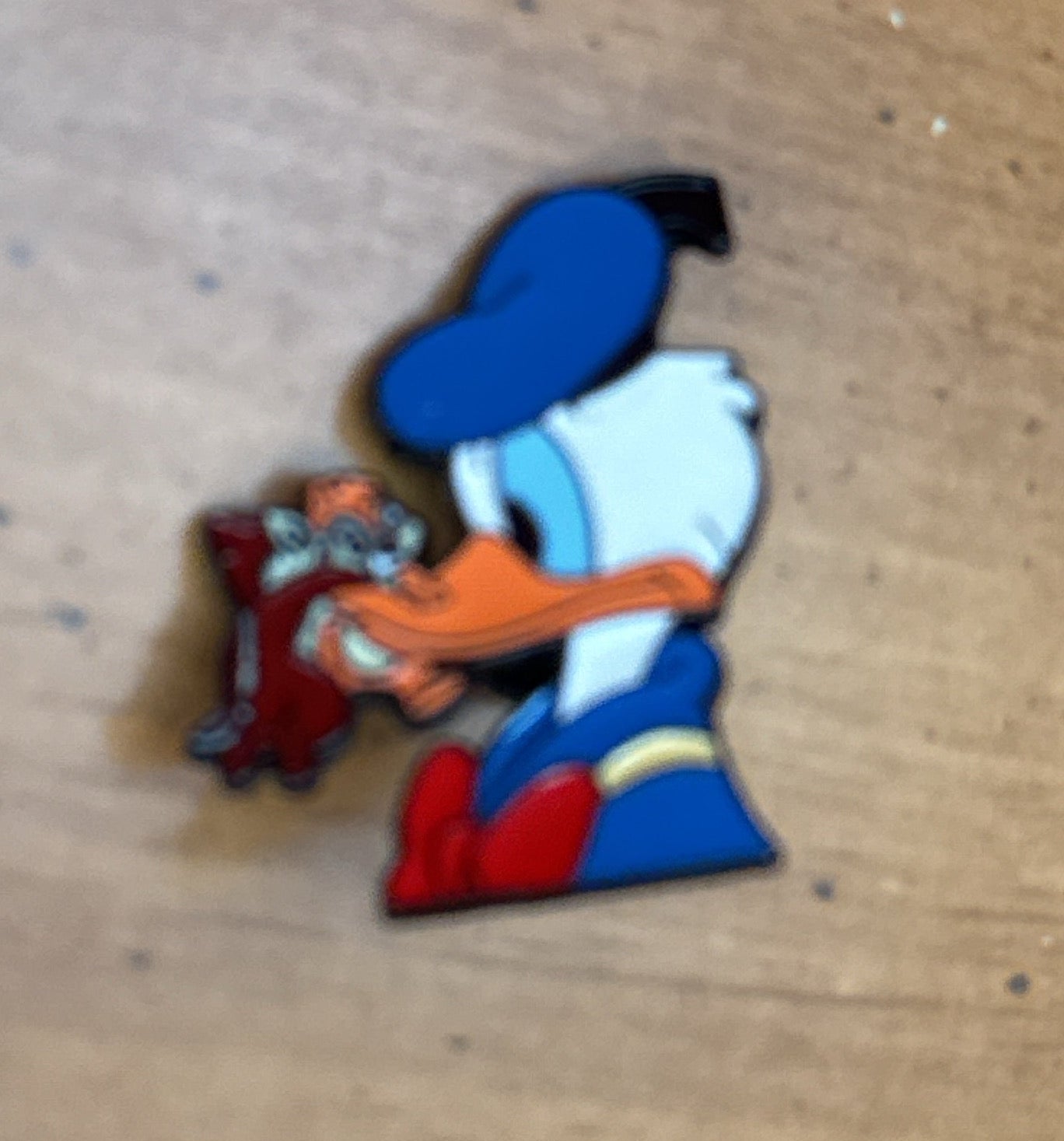 Donald Duck Chipmunks Metal Enamel Pin Small
