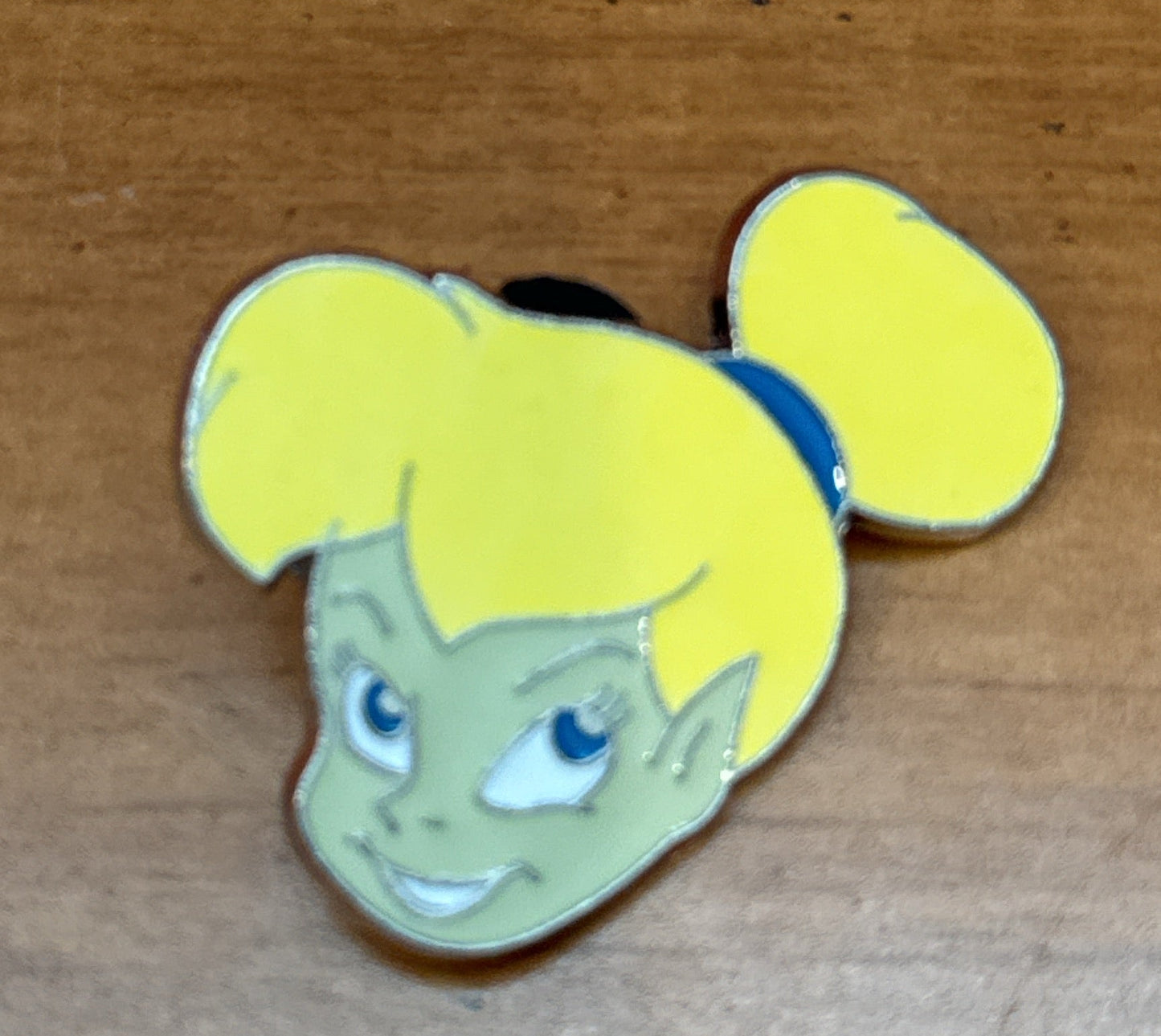 Tinker Bell Face Disney Pin Metal Enamel Pin Small