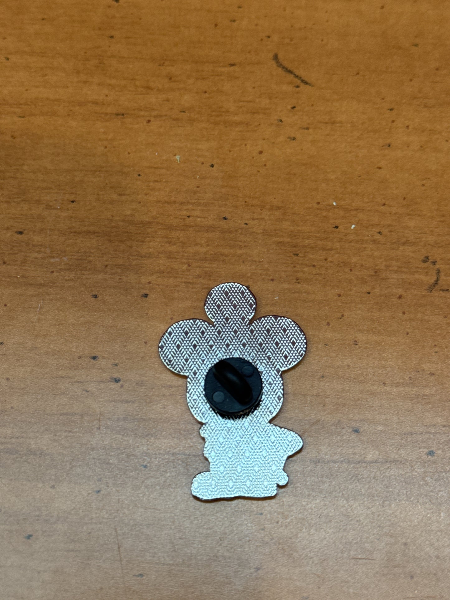 Metal Enamel Pin Disney Mickey Steamboat Willie Black & White Classic Small