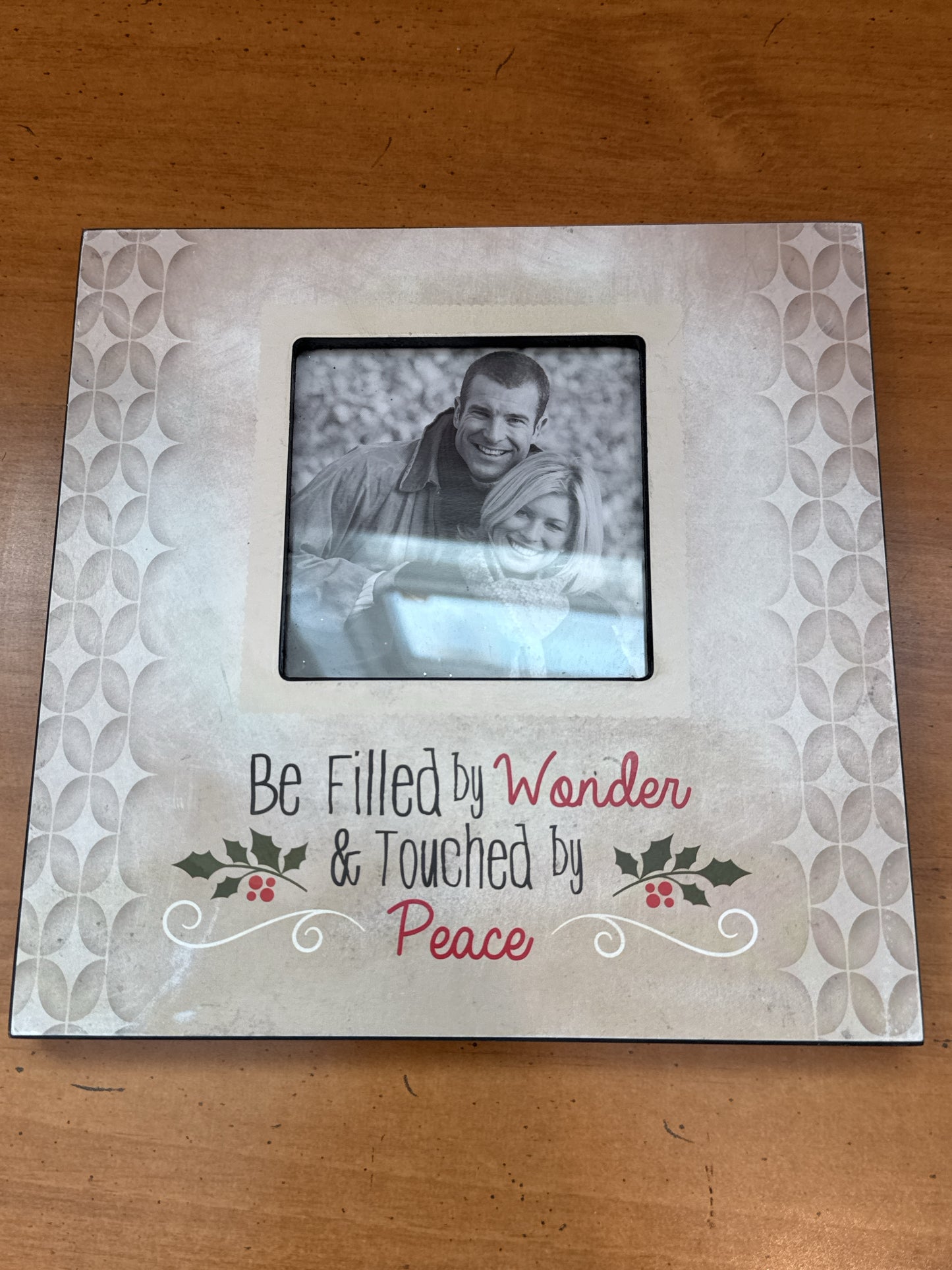 Picture Frame For Smaller Pictures. Be Filled By Wonder & Touched by Peace New