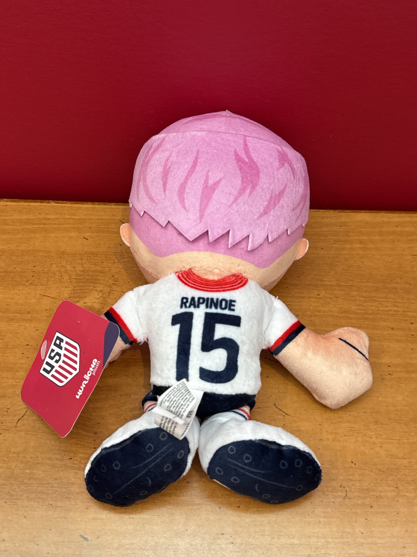Bleacher Creatures US Women's Soccer Megan Rapinoe 8" Kuricha Plush New With Tags