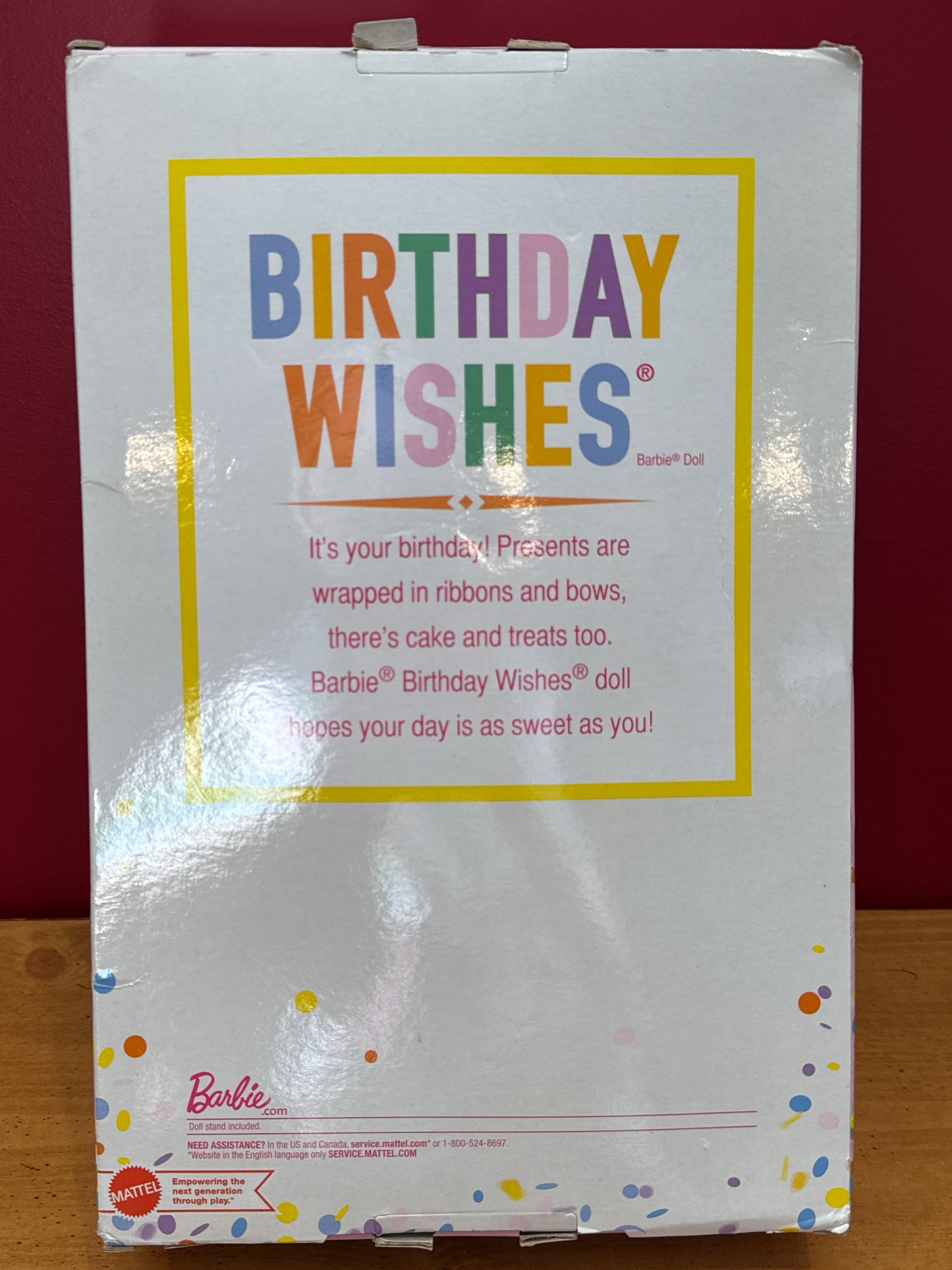 2021 Birthday Wishes Barbie Doll Barbie Signature Series Mattel, New in Box
