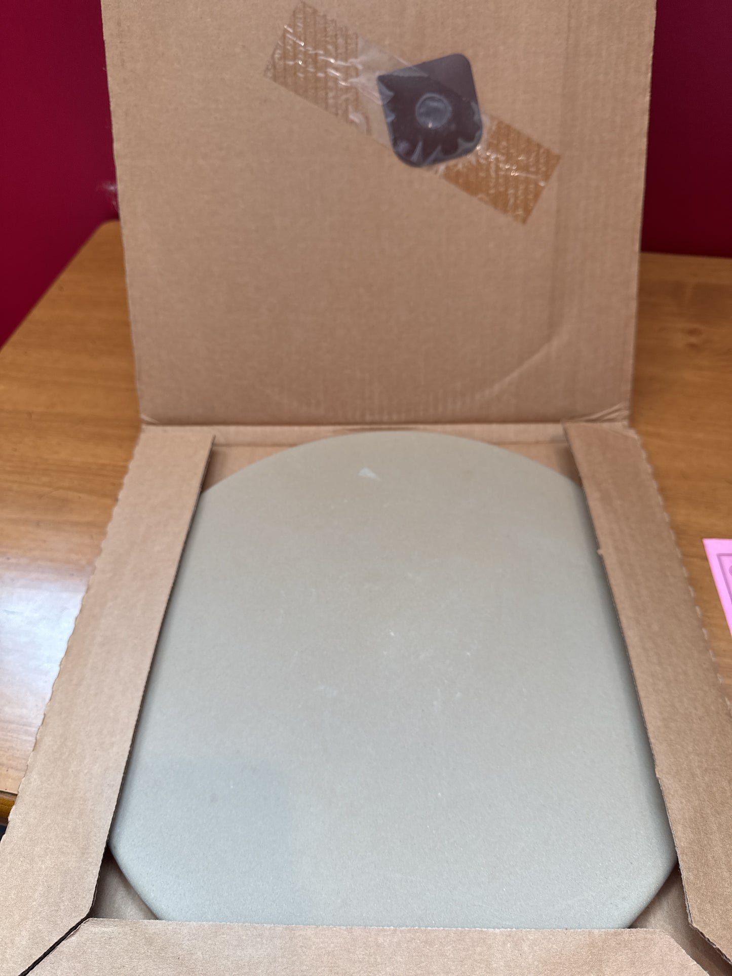 Pampered Chef Pizza Stone 13" Round Baking Stone Family Heritage Collection New in Box