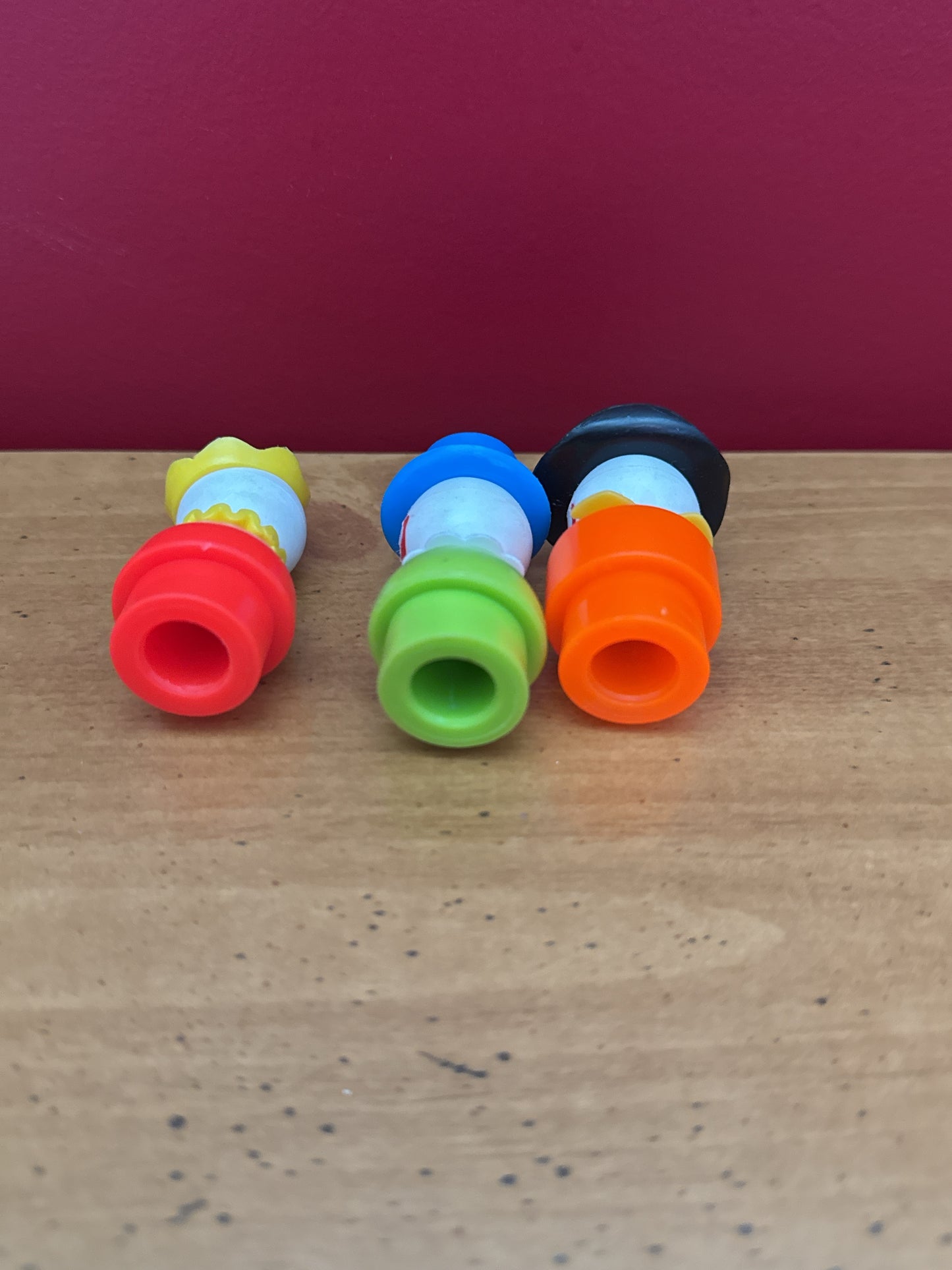 Vintage 1970s Fisher Price Little People Clown Series Circus Clown Set of 3 Figures
