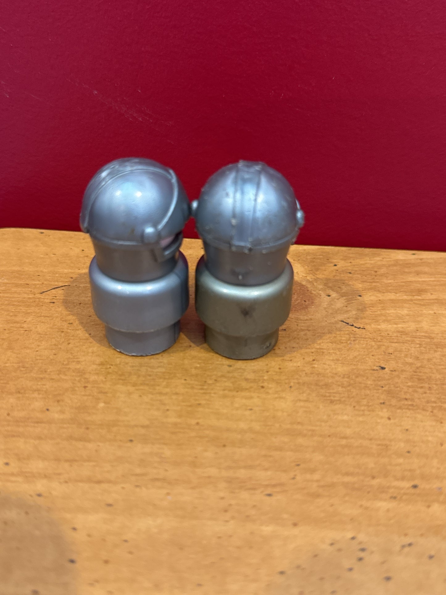 Rare Fisher Price Little People Knights Set of 2 Figures 1974 Family Castle