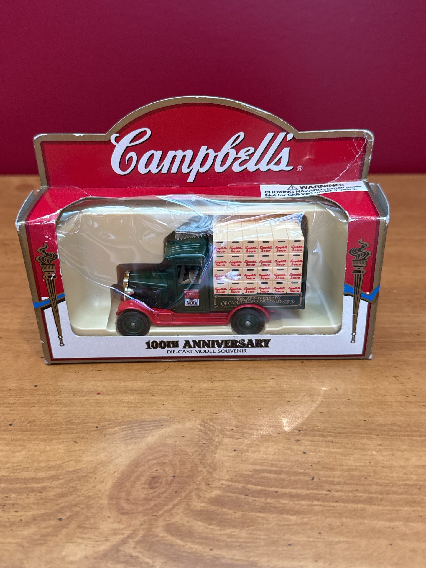 Campbells Diecast 100th Anniversary Delivery Truck Souvenir New in Box