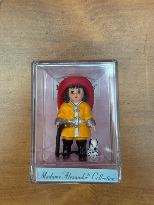 Hallmark Madame Alexander Collection Merry Miniatures Firefighter Wendy 1997 New in Box