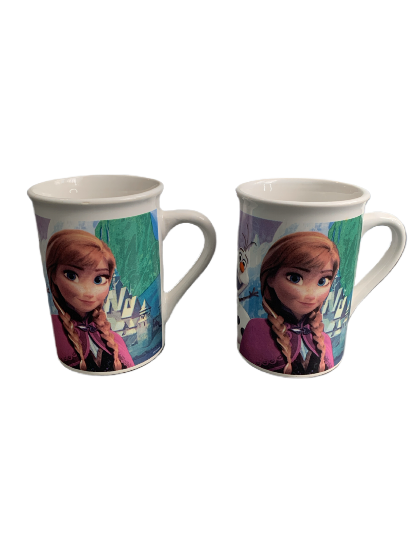 2014 Disney Collectible Coffee Mugs (10oz) Elsa Anna Olaf FROZEN