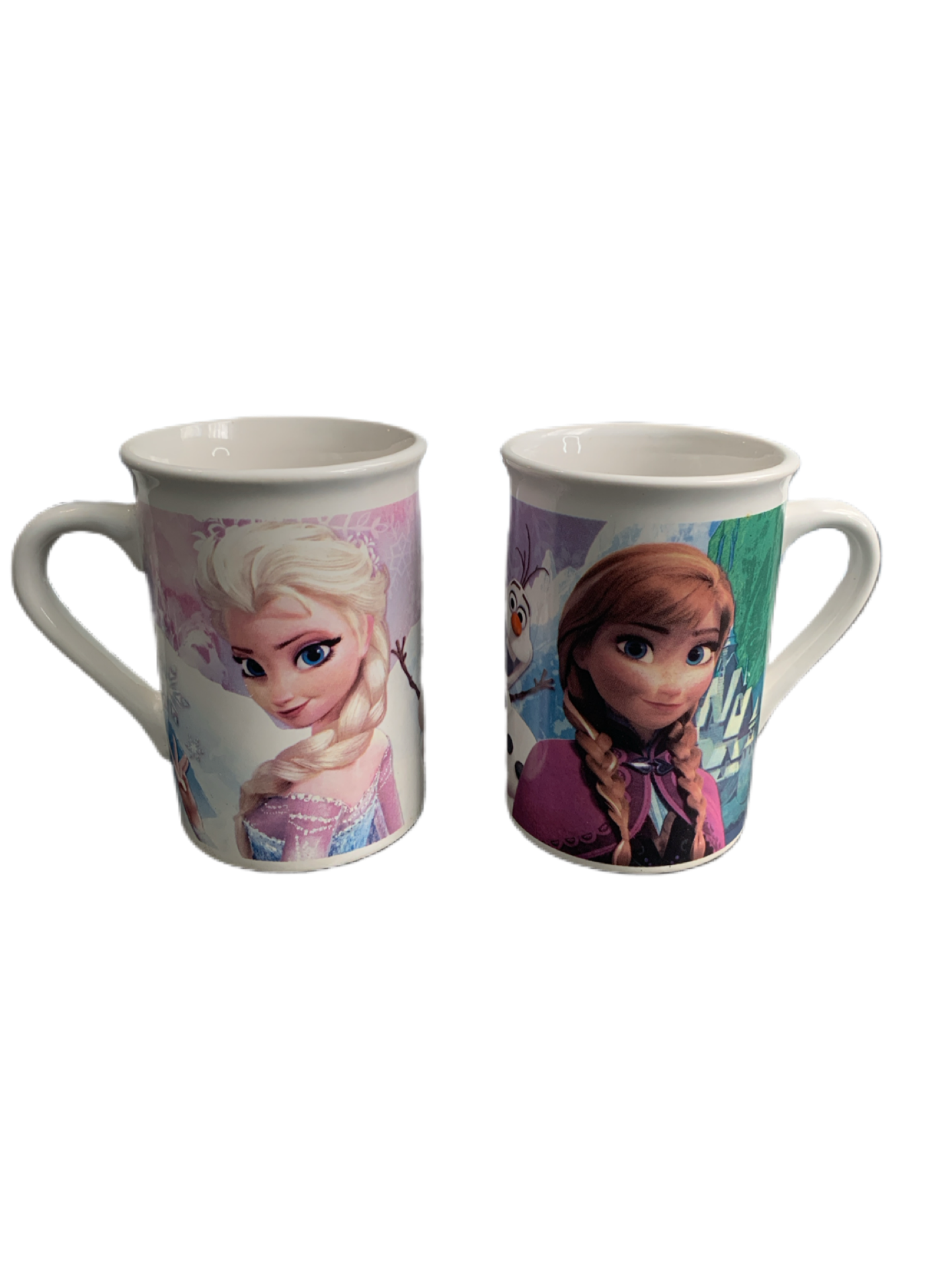 2014 Disney Collectible Coffee Mugs (10oz) Elsa Anna Olaf FROZEN