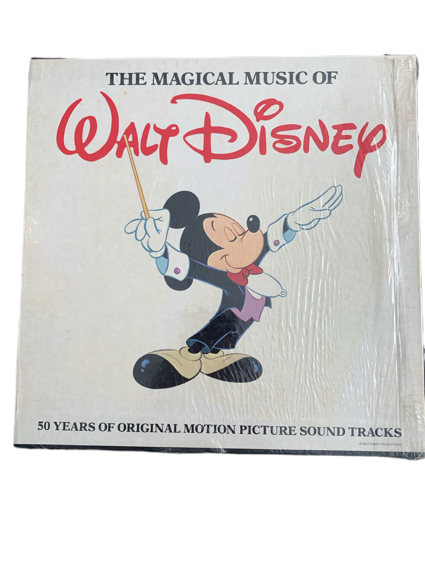 Disney, The Magical Music of Walt Disney 50 Years Soundtrack Record 4 LPs