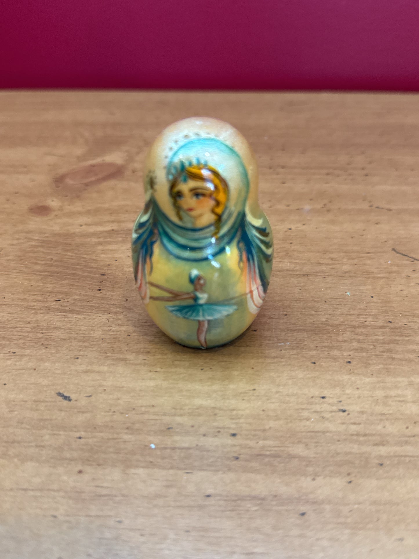 Russian Ballet Nesting Dolls Matryoshka Dolls 5 Pieces Beautifully Hand Painted