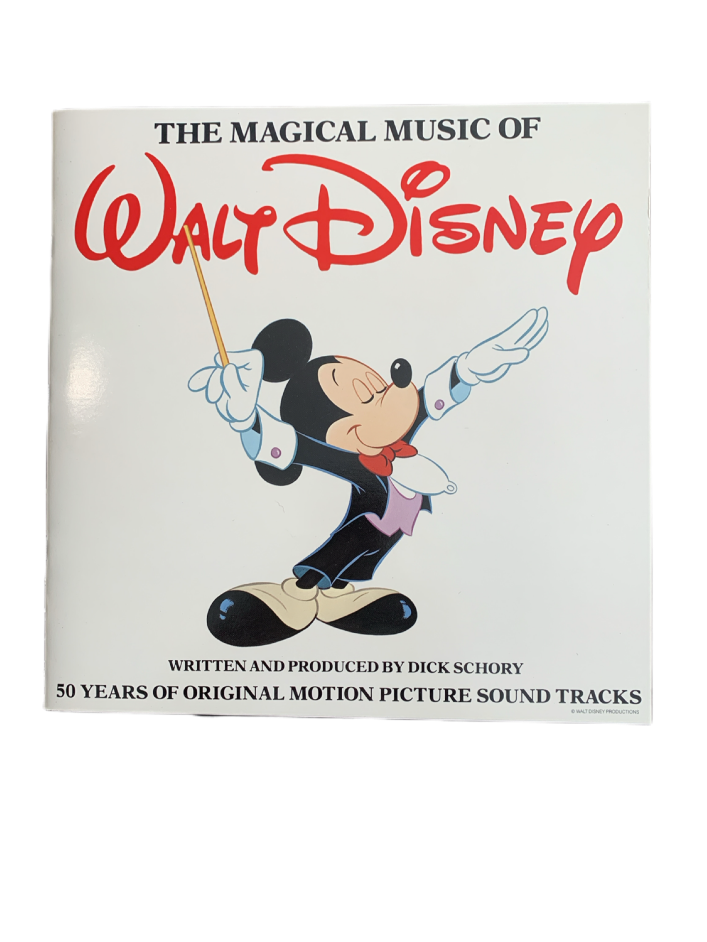 Disney, The Magical Music of Walt Disney 50 Years Soundtrack Record 4 LPs