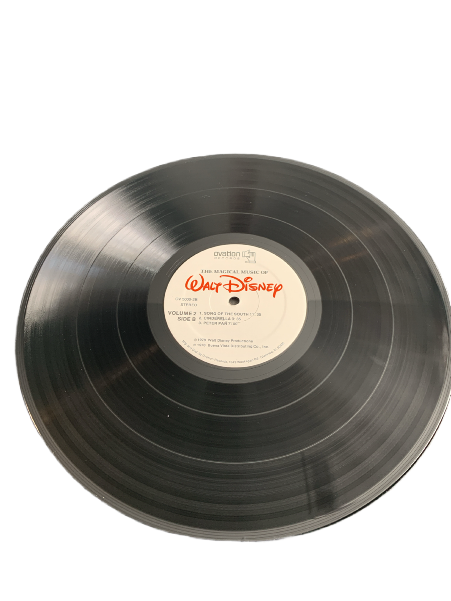 Disney, The Magical Music of Walt Disney 50 Years Soundtrack Record 4 LPs