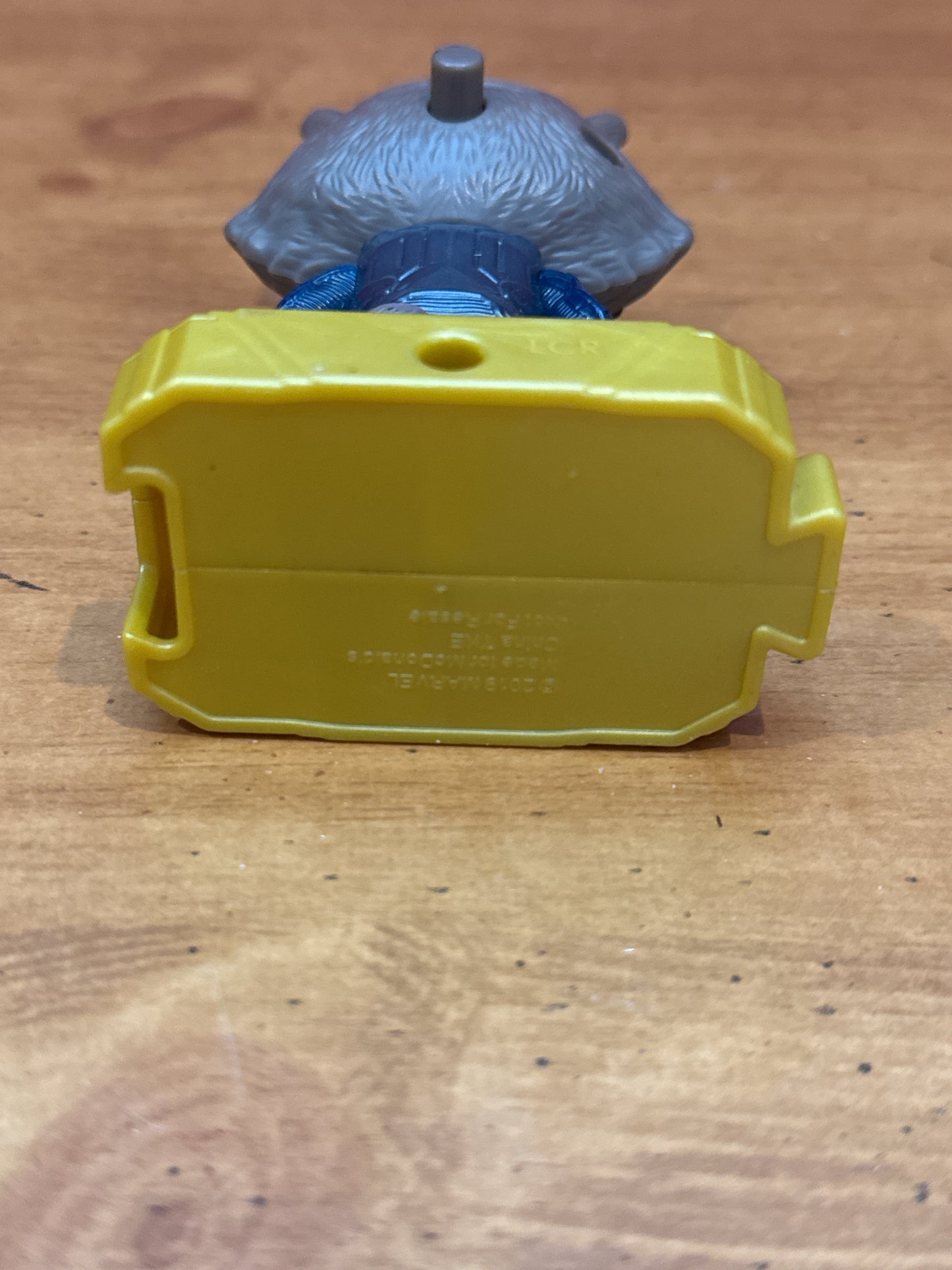 Guardians Of Galaxy Rocket Raccoon McDonalds Toy - Lights Up Works