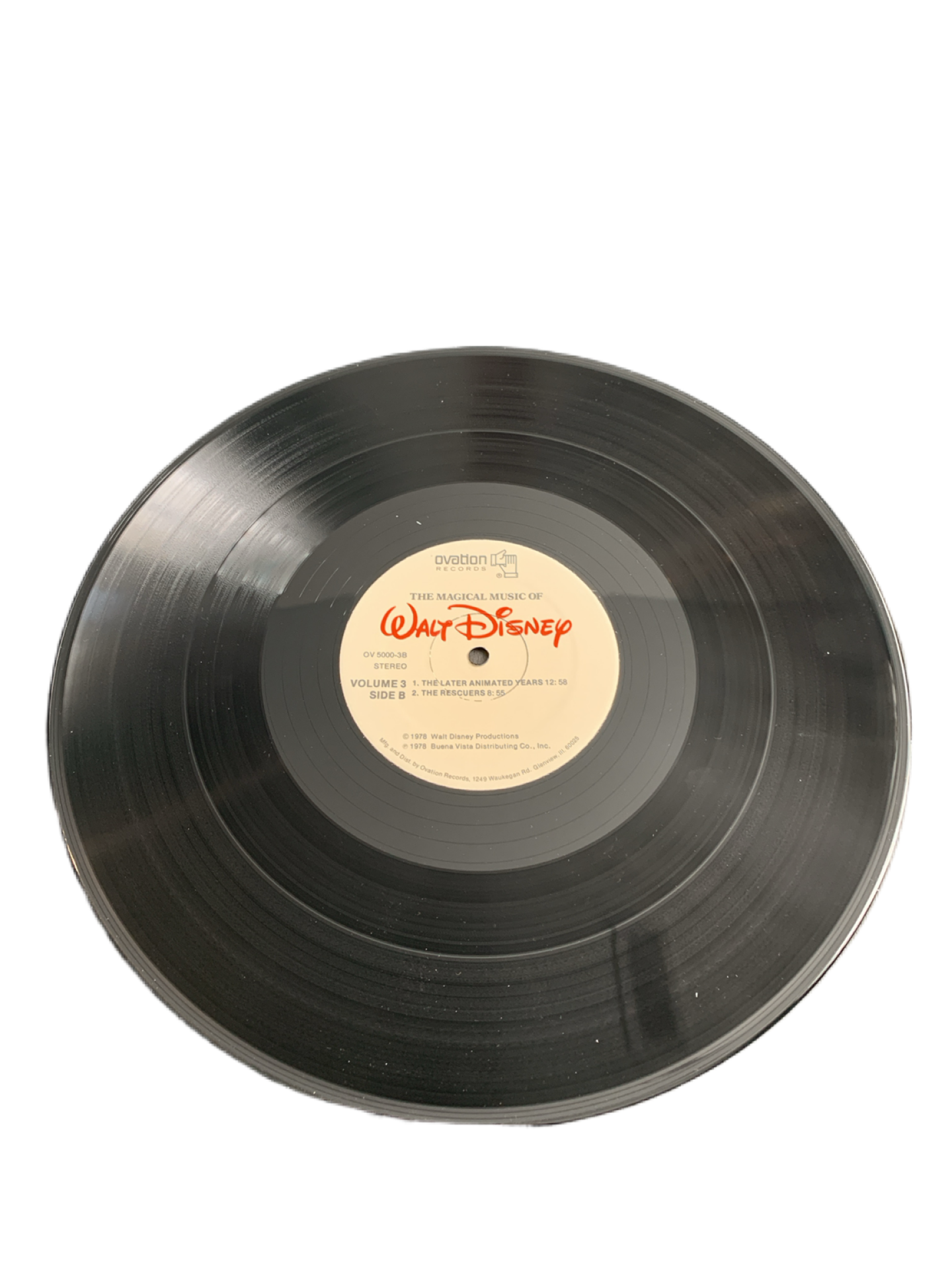 Disney, The Magical Music of Walt Disney 50 Years Soundtrack Record 4 LPs