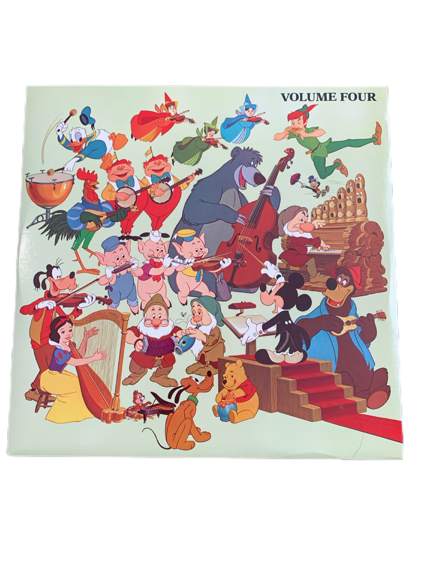 Disney, The Magical Music of Walt Disney 50 Years Soundtrack Record 4 LPs