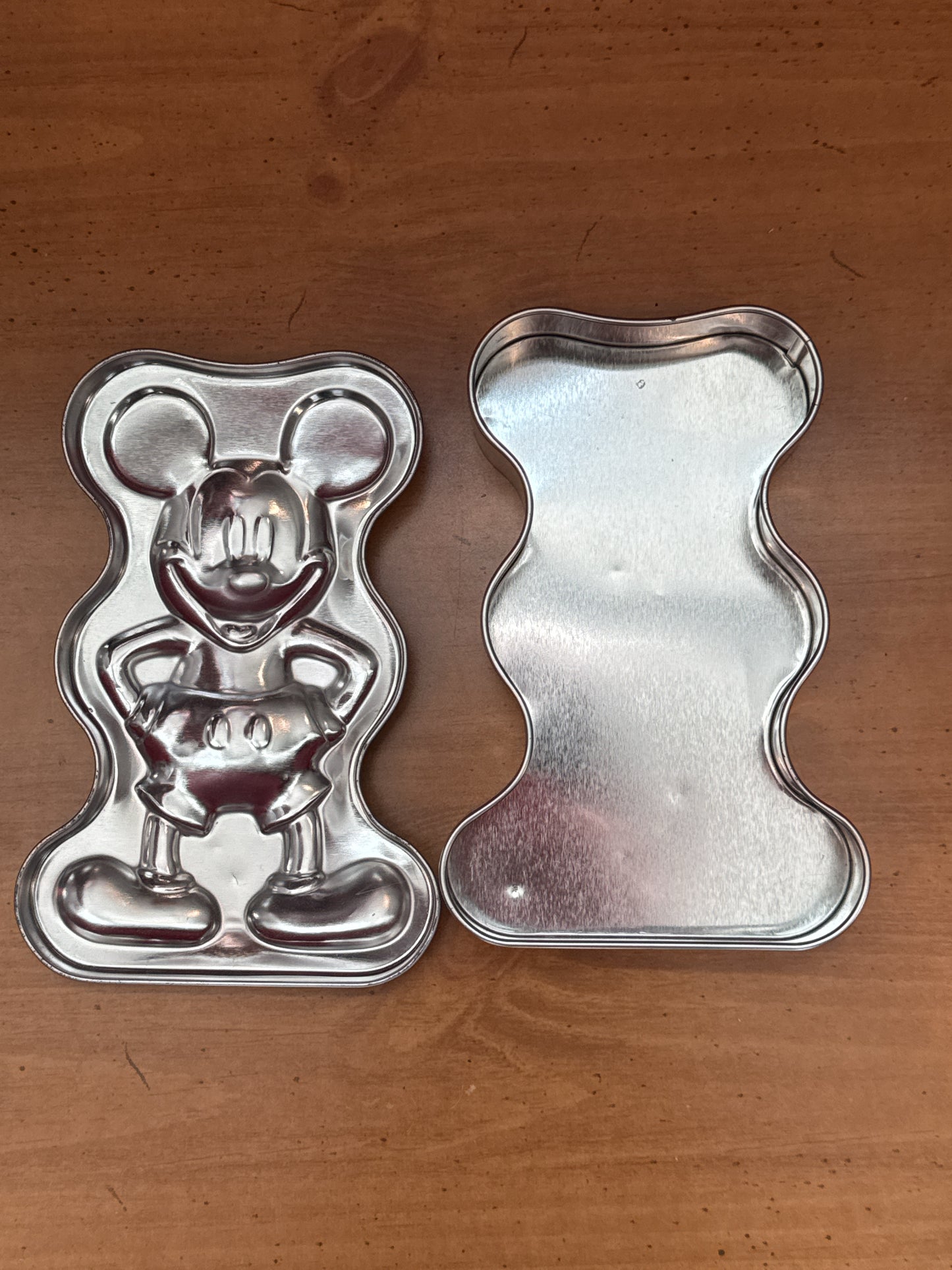 Mickey Mouse Vintage Time Works Disney Collectible Tin Case Only