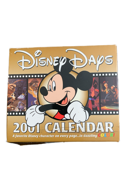 Disney 2001 Daily Calendar New