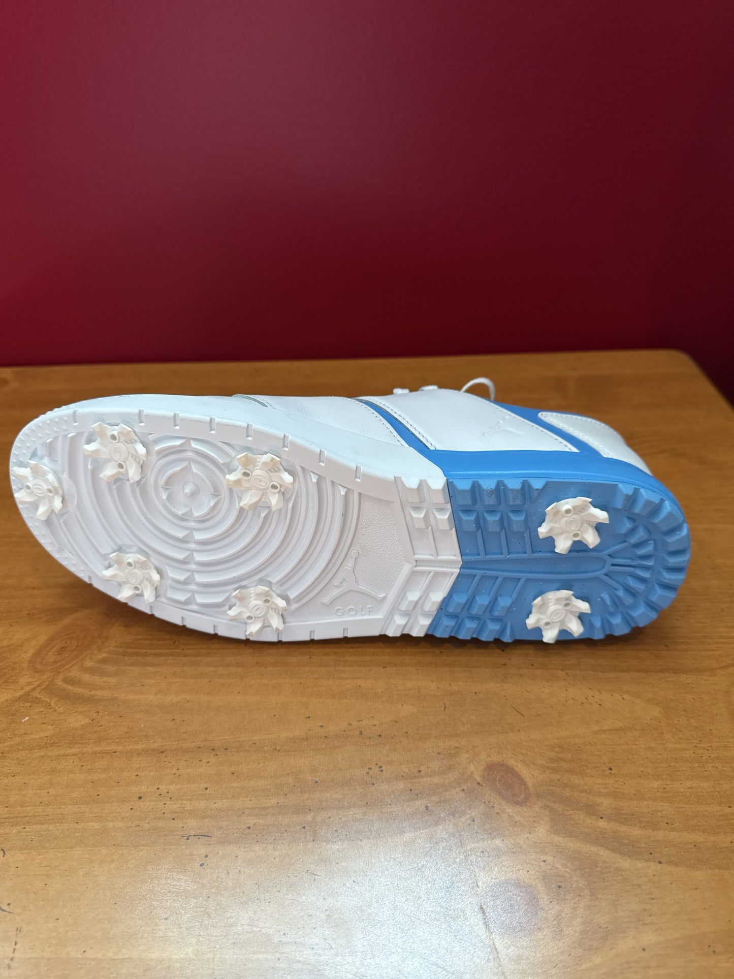 Rare UNC Nike Jordan Golf NU Retro 1 Low G Carolina/University Blue 11.5 Mens Golf Shoes New in Box