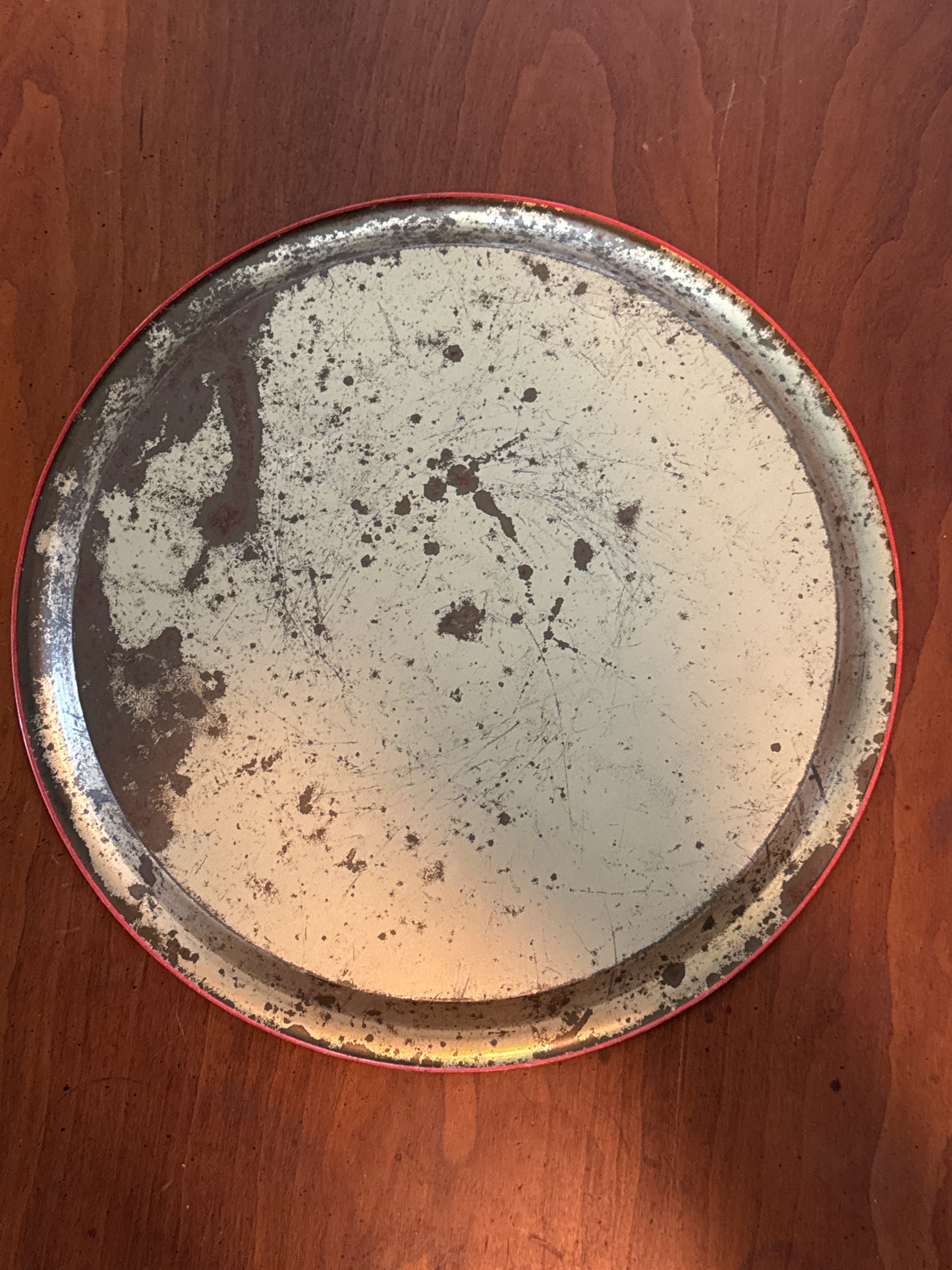Set of 5 Robert E. Lee Comical Serving Tin Platters 11.5" Wide