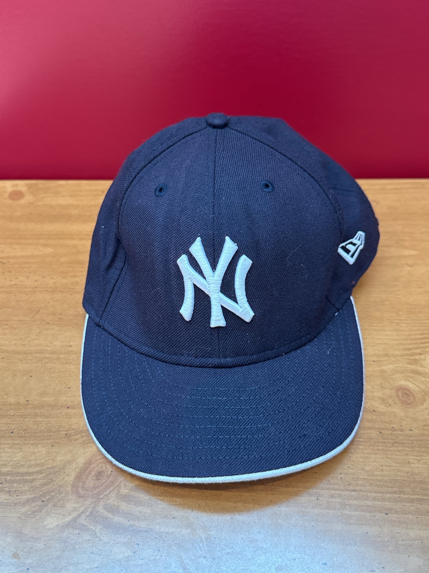 New Era 9Forty A-Frame Upside Wordmark Fitted Ball Cap Hat w/ Distinct Upside-Down New York