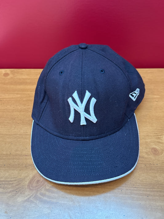 New Era 9Forty A-Frame Upside Wordmark Fitted Ball Cap Hat w/ Distinct Upside-Down New York