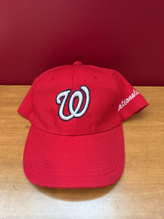 Washington Nationals Baseball Cap Hap Velcro Back Adult Size