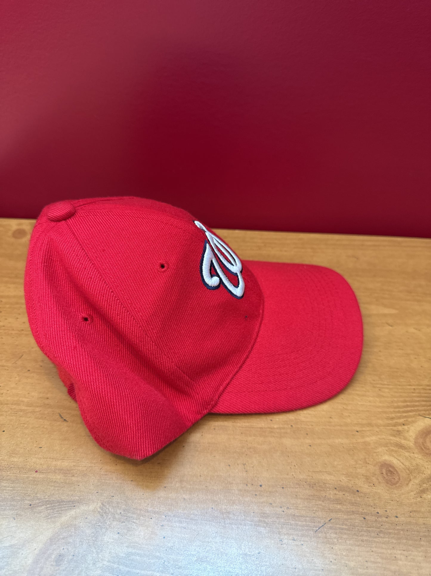 Washington Nationals Baseball Cap Hap Velcro Back Adult Size