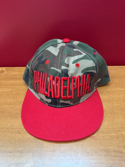 Philadelphia Phillies Camouflage Snapback Sports Hat Cap Adult Size
