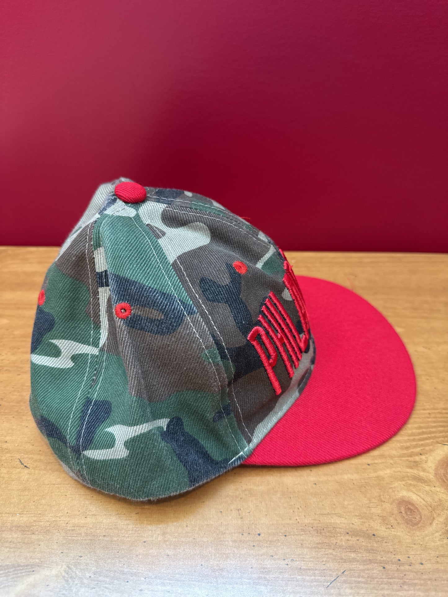 Philadelphia Phillies Camouflage Snapback Sports Hat Cap Adult Size