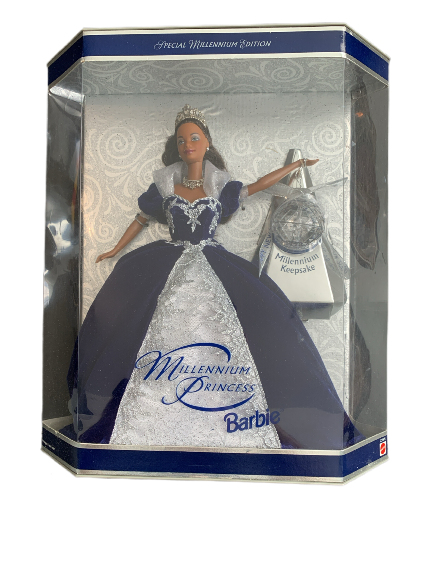 Barbie Millennium African American Princess Doll Special Edition - Blue