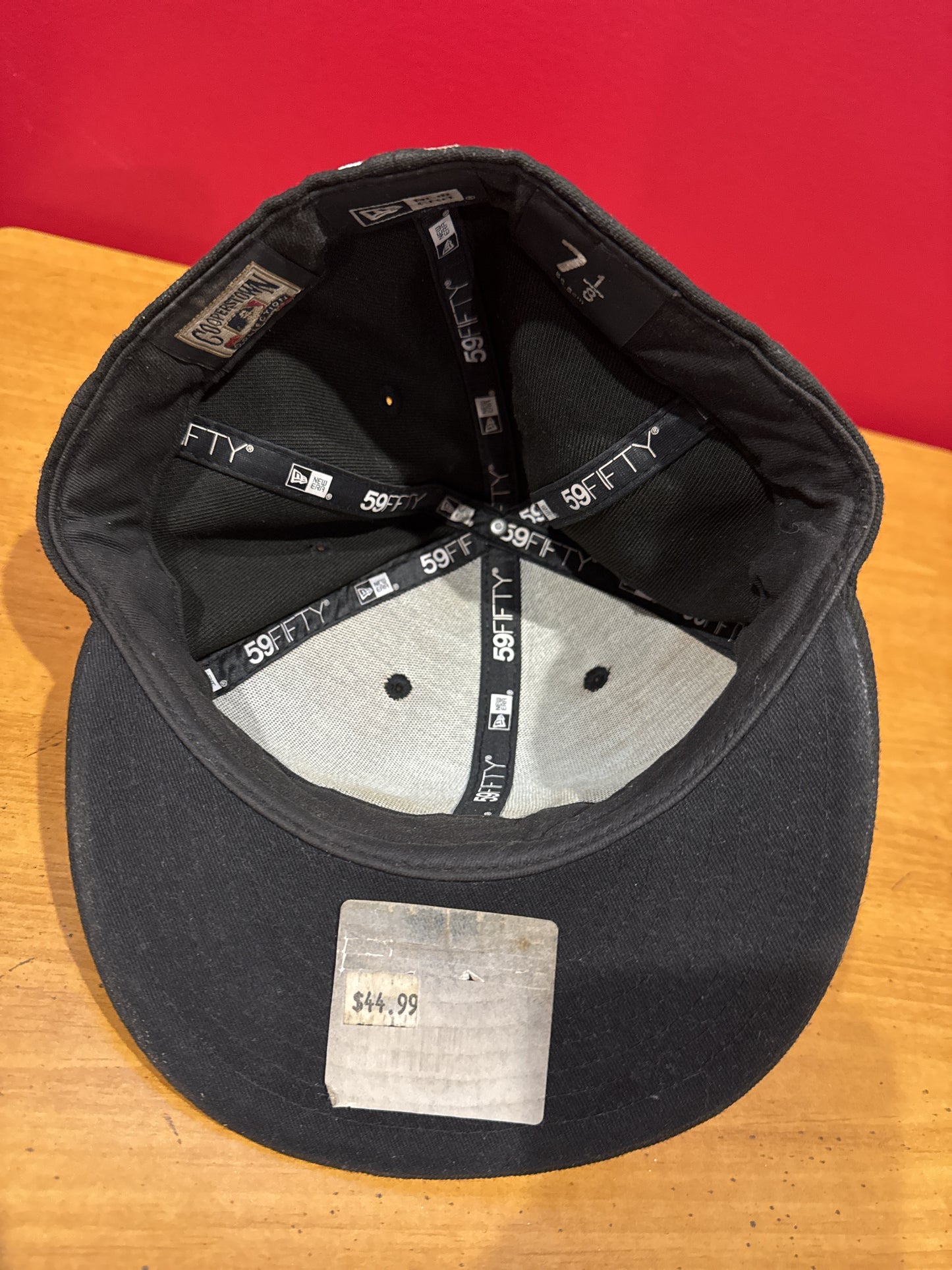 New Era 59 Fifty MLB Chicago White Sox Cooperstown Collection Hat Cap Fitted 7 1/8 Adult