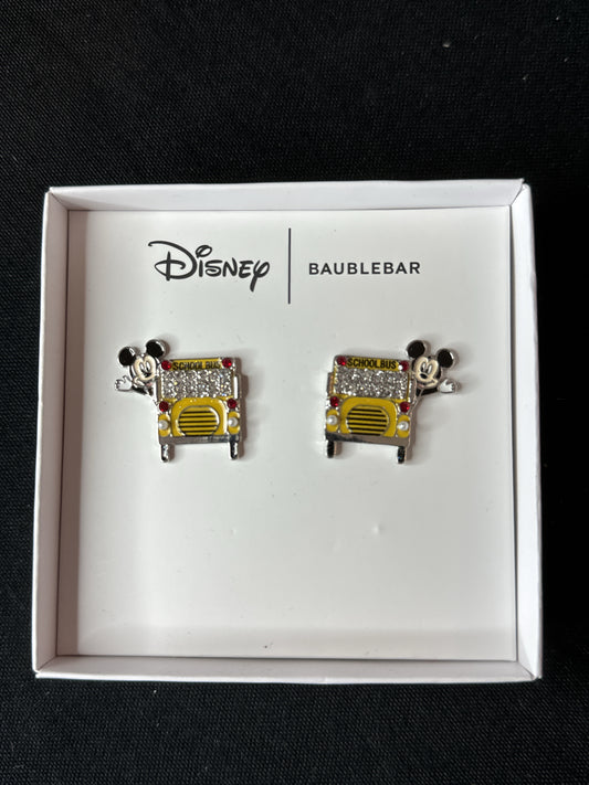 Disney Baublebar Mickey Mouse Bus Earrings New in Box